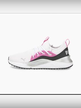 PUMA Pacer Future Allure White Pink Black Sneakers Women’s Size 5